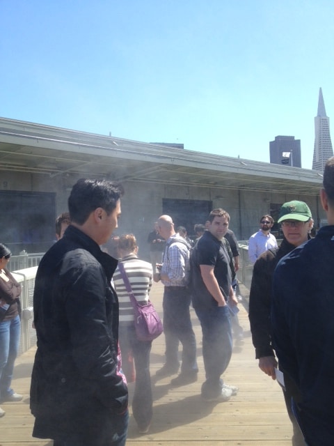 The Exploratorium even had their very own fog bridge!